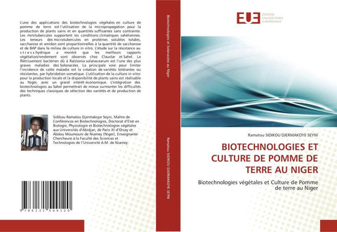 BIOTECHNOLOGIES ET CULTURE DE POMME DE TERRE AU NIGER