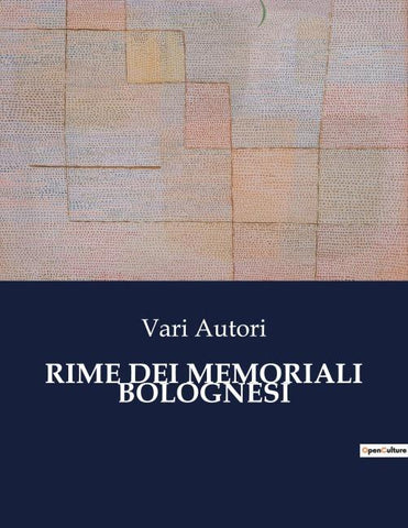 RIME DEI MEMORIALI BOLOGNESI