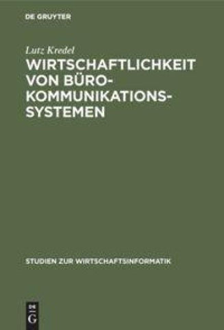 Wirtschaftlichkeit von Bürokommunikationssystemen