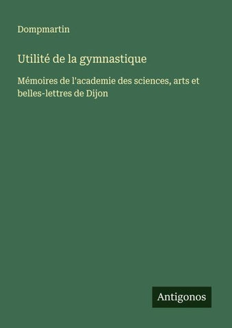 Utilité de la gymnastique