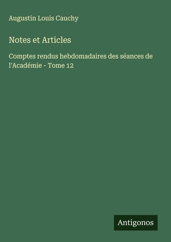 Notes et Articles