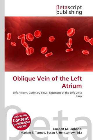 Oblique Vein of the Left Atrium