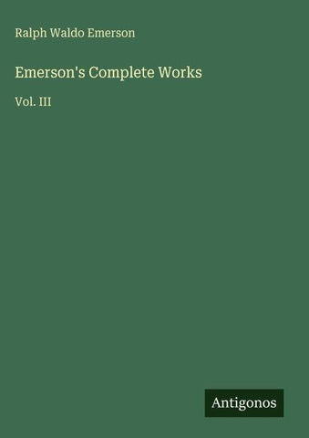 Emerson's Complete Works