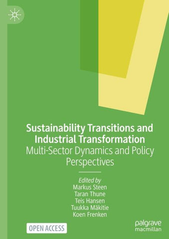 Sustainability Transitions and Industrial Transformation