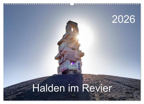 Halden im Revier (Wandkalender 2026 DIN A2 quer), CALVENDO Monatskalender