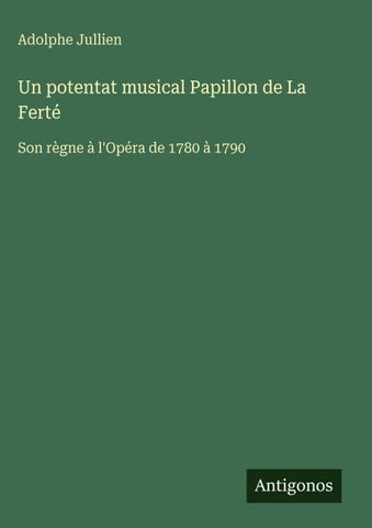 Un potentat musical Papillon de La Ferté
