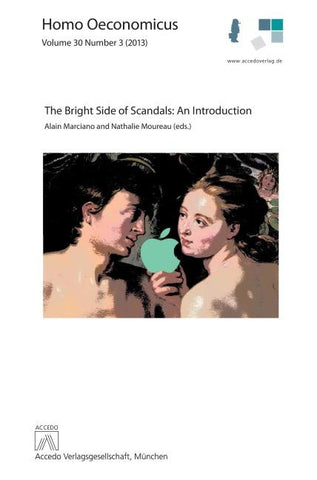 The Bright Side of Scandals: An Introduction