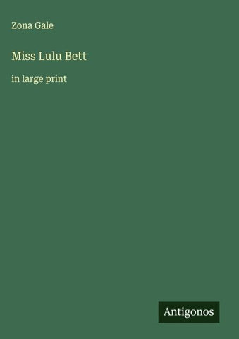 Miss Lulu Bett
