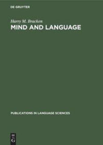 Mind and language