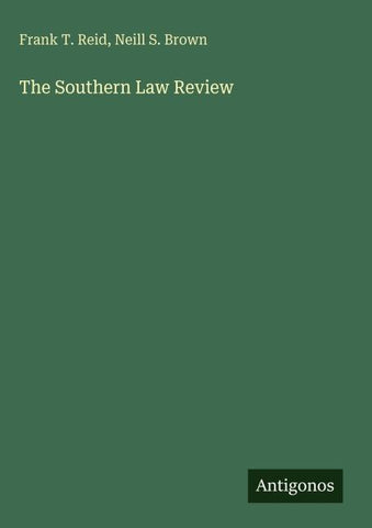 The Southern Law Review