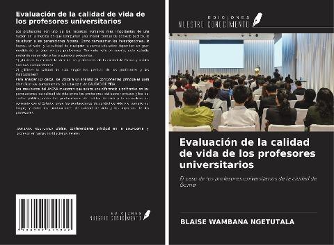 Evaluación de la calidad de vida de los profesores universitarios