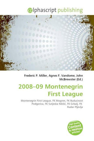 2008-09 Montenegrin First League