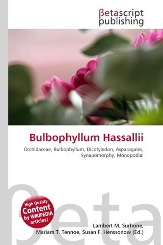 Bulbophyllum Hassallii