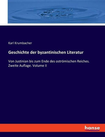 Geschichte der byzantinischen Literatur