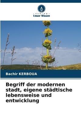 Begriff der modernen stadt, eigene städtische lebensweise und entwicklung