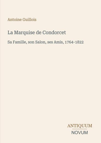 La Marquise de Condorcet