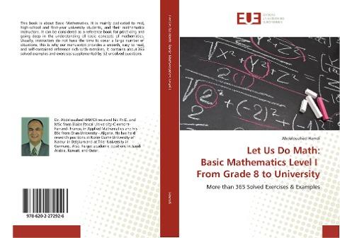 Let Us Do Math: Basic Mathematics Level I From Grade 8 to University
