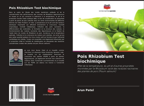 Pois Rhizobium Test biochimique
