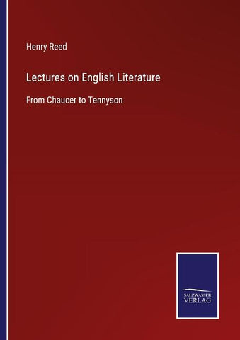 Lectures on English Literature