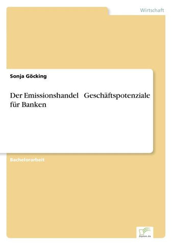 Der Emissionshandel  Geschäftspotenziale für Banken
