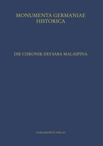 Die Chronik des Saba Malaspina