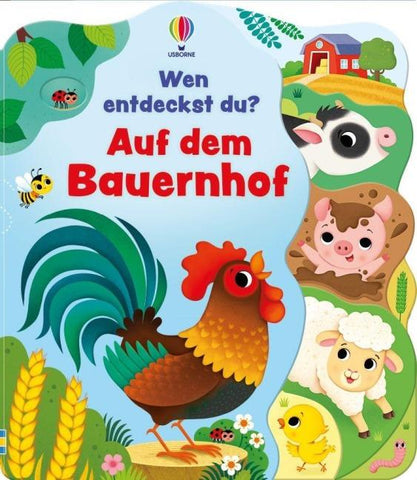 Wen entdeckst du? Auf dem Bauernhof