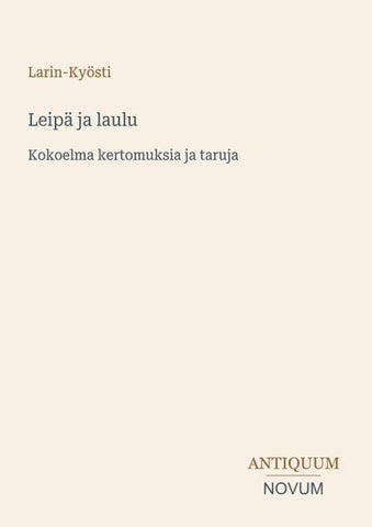 Leipä ja laulu