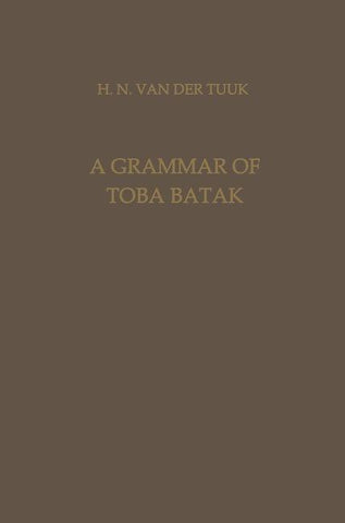 A Grammar of Toba Batak