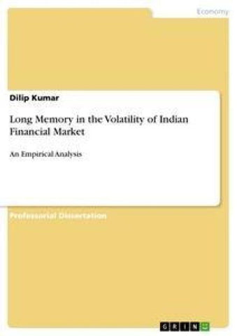 Long Memory in the Volatility of Indian Financial Market