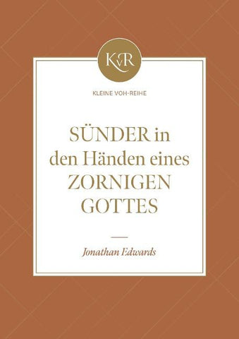 Sünder in den Händen eines zornigen Gottes