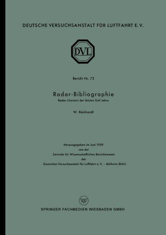 Radar-Bibliographie