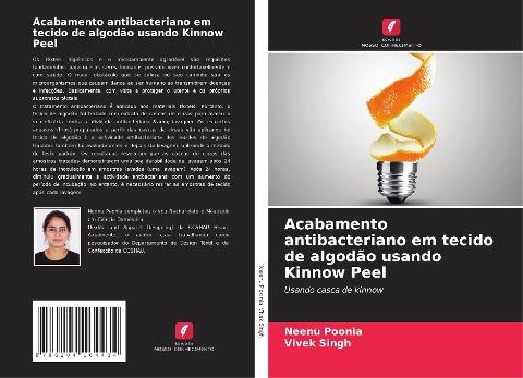 Acabamento antibacteriano em tecido de algodão usando Kinnow Peel