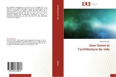 Jean Genet et l'architecture du vide