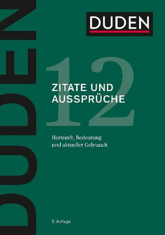 Duden – Zitate und Aussprüche