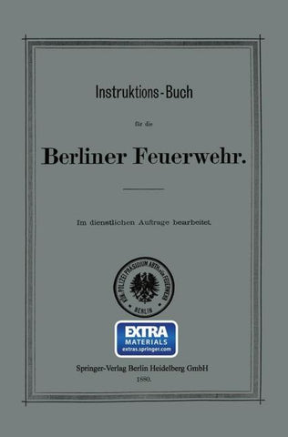 Instruktions-Buch für die Berliner Feuerwehr