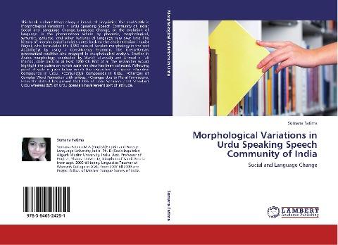 Morphological Variations in Urdu Speaking Speech Community of India