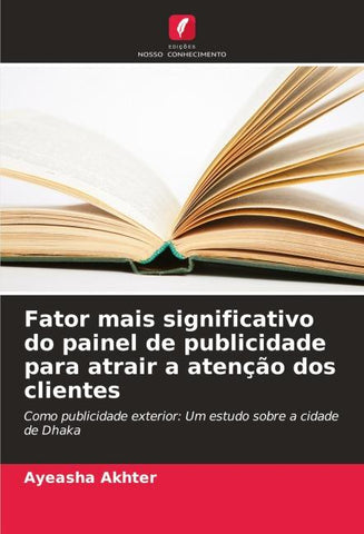Fator mais significativo do painel de publicidade para atrair a atenção dos clientes