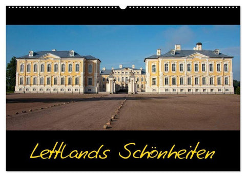 Lettlands Schönheiten (Wandkalender 2026 DIN A2 quer), CALVENDO Monatskalender