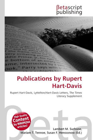 Publications by Rupert Hart-Davis