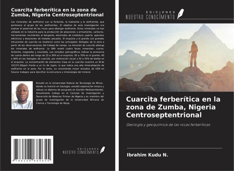 Cuarcita ferberítica en la zona de Zumba, Nigeria Centroseptentrional