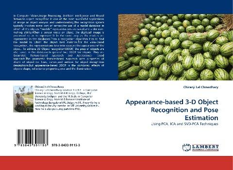 Appearance-based 3-D Object Recognition and Pose Estimation