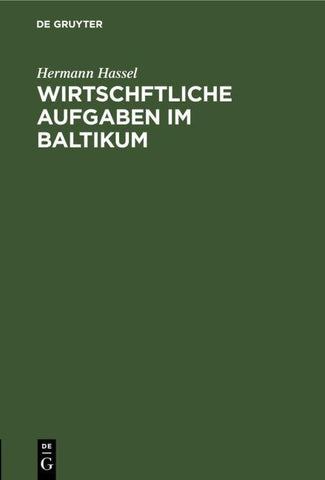 Wirtschftliche Aufgaben im Baltikum