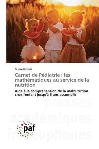 Carnet de Pédiatrie : les mathématiques au service de la nutrition