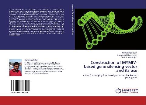 Construction of MYMIV-based gene silencing vector and its use