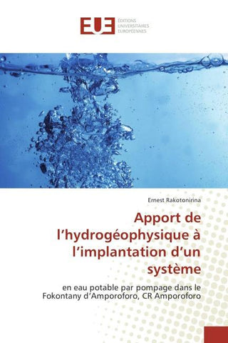 Apport de l'hydrogéophysique à l'implantation d'un système