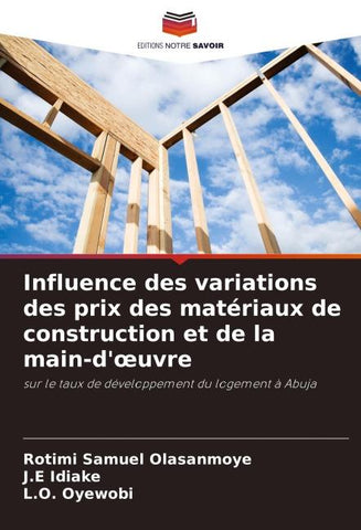 Influence des variations des prix des matériaux de construction et de la main-d'¿uvre