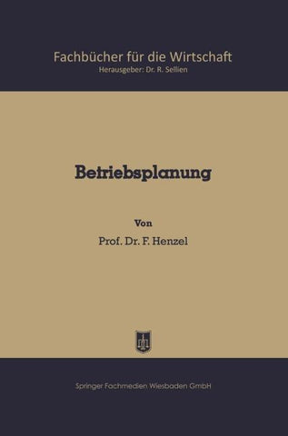 Betriebsplanung