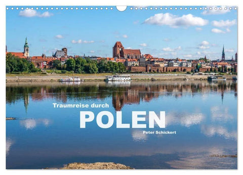 Traumreise durch Polen (Wandkalender 2026 DIN A3 quer), CALVENDO Monatskalender