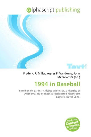 1994 in Baseball