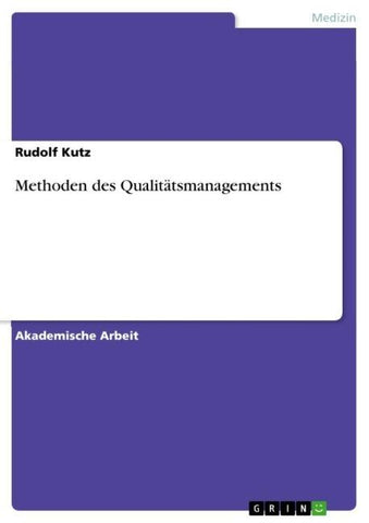 Methoden des Qualitätsmanagements